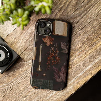 Floral Nature Phone Case, Tough Phone Case for Fall Decor, Phone Case for iPhone and Samsung, Stylish Protective Cover for iPhone