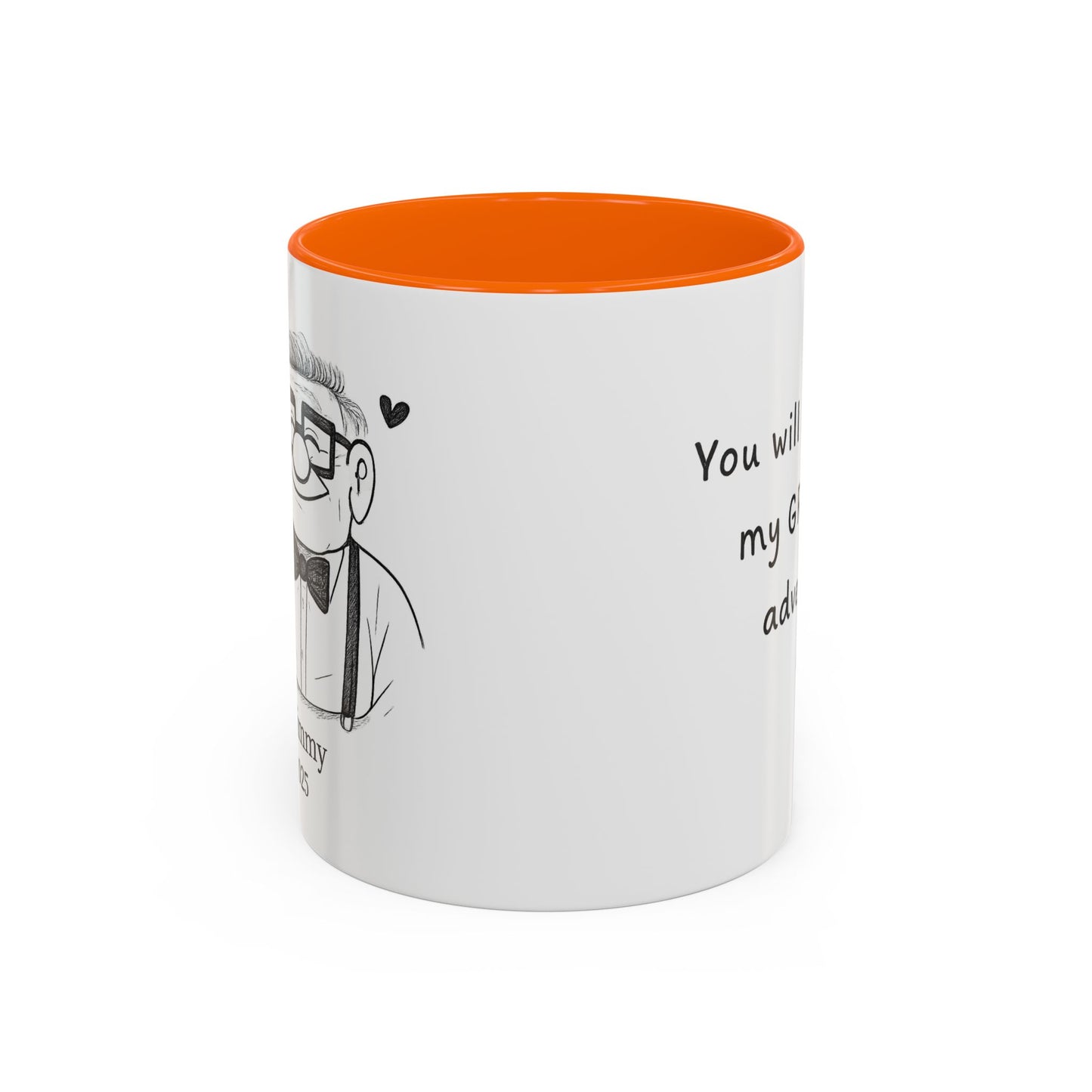 You're My Greatest Adventure Coffee Cup, Custom Line Drawing Couple Mug, Anniversary Gift For Husband Wife, Engagement Gift, Valentine's Day