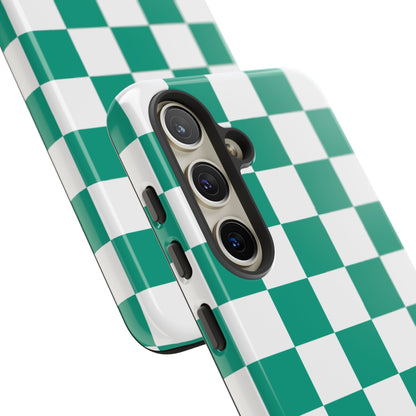 Checkerboard Phone Case | Samsung Galaxy S25, S25 Plus, S24, S24 Plus, S24 Ultra, S23 S22, S22 Plus S21 Ultra, S21 FE, S20+ Tough Cases