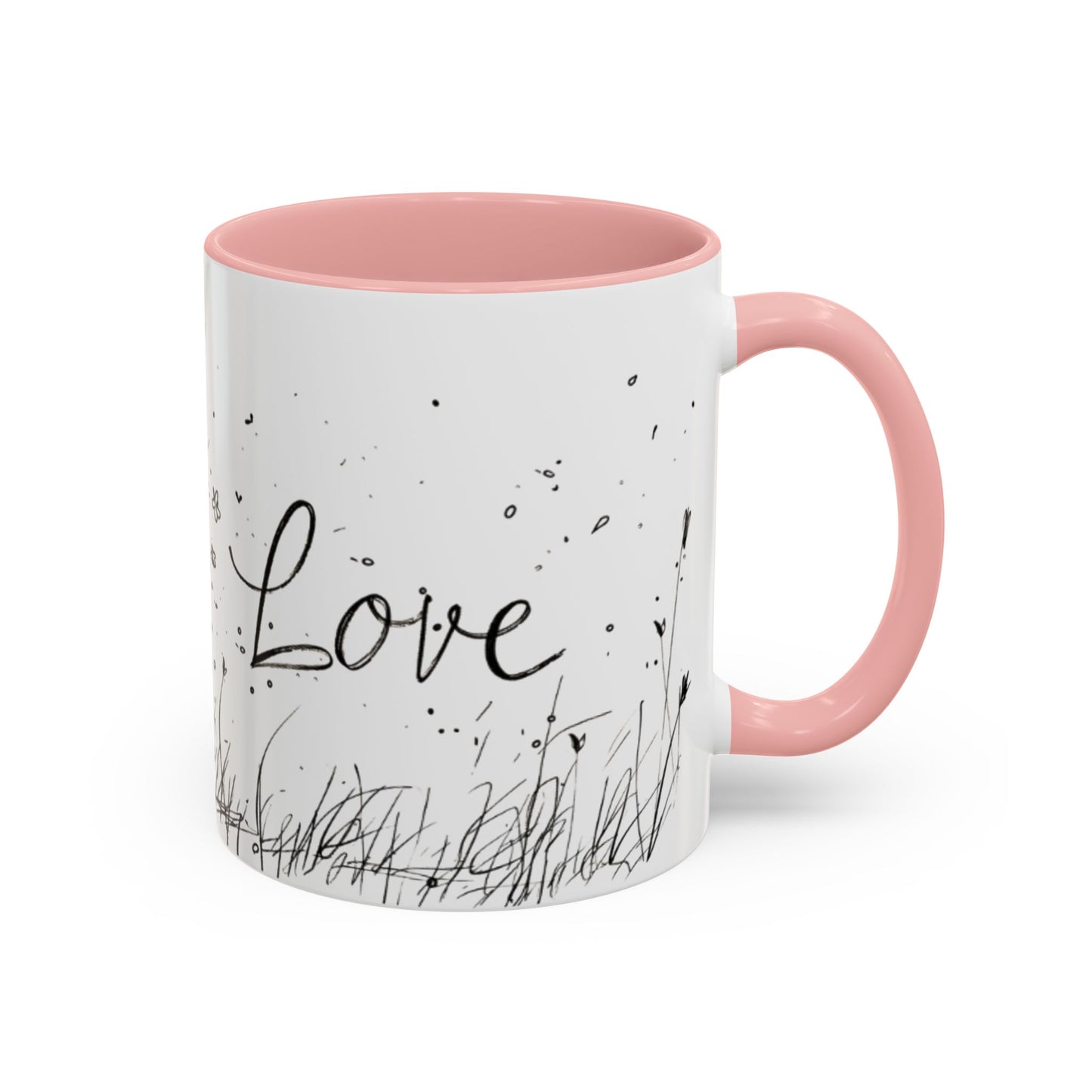 Romantic Coffee Mug, Love Gift for Coffee Lovers, Valentine's Day Mug, Couple Gift, Home Decor, Art Mug, Gift for Wife