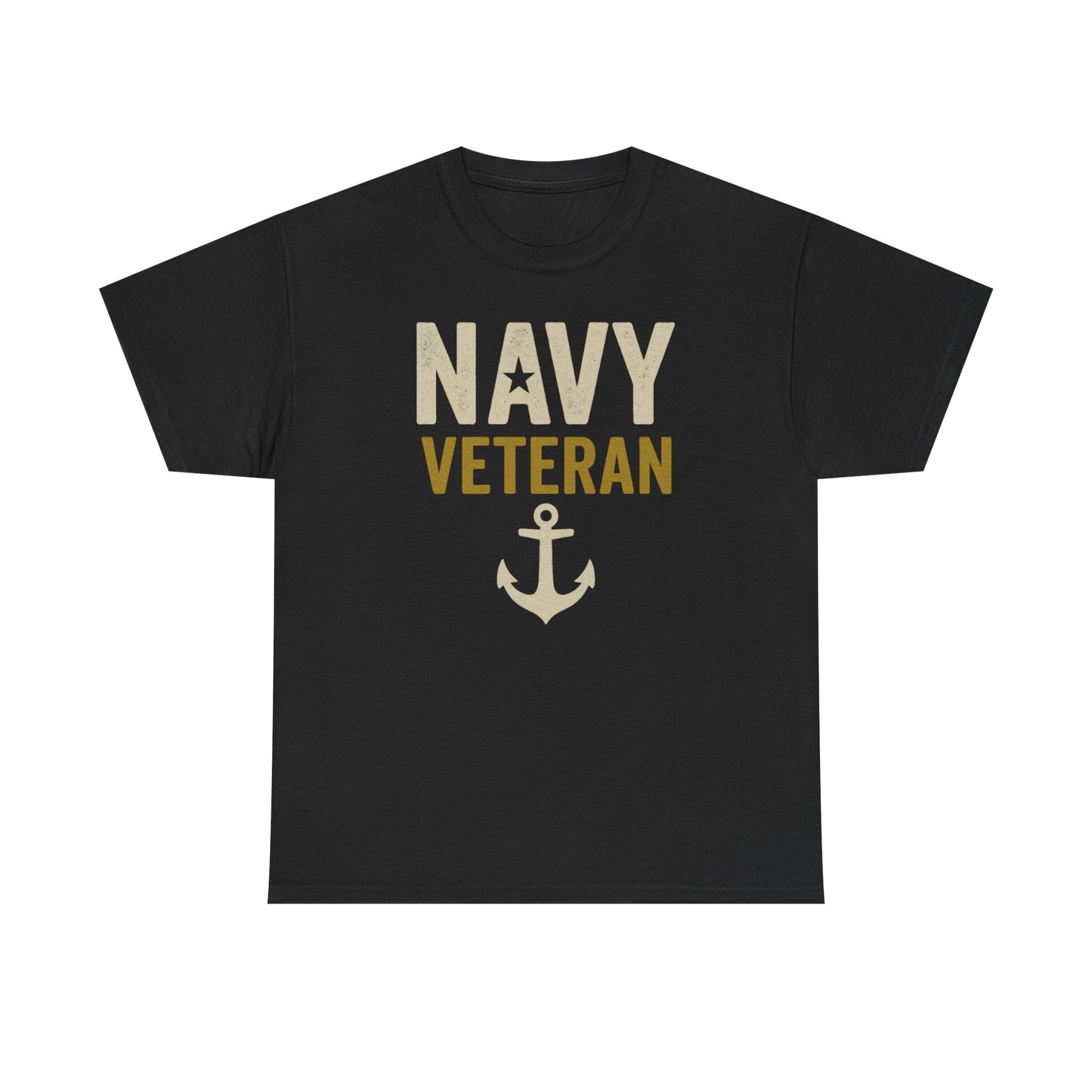 Navy Veteran Shirt | Military Pride Tee with Anchor | US Navy Gift for Men & Women | Veteran Appreciation T-Shirt | Patriotic Tee