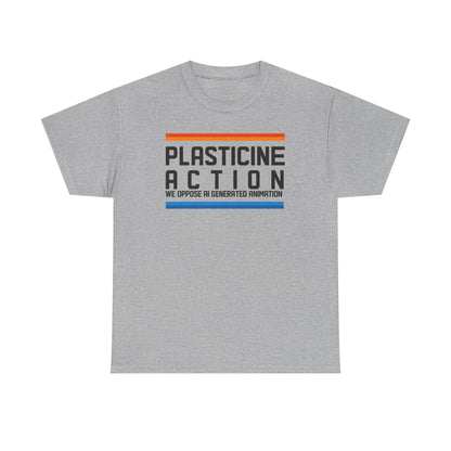 Plasticine Action Unisex Heavy Cotton Tee, Save Gaza, Free Palestine, Graphic Tee, Unique Statement Tee