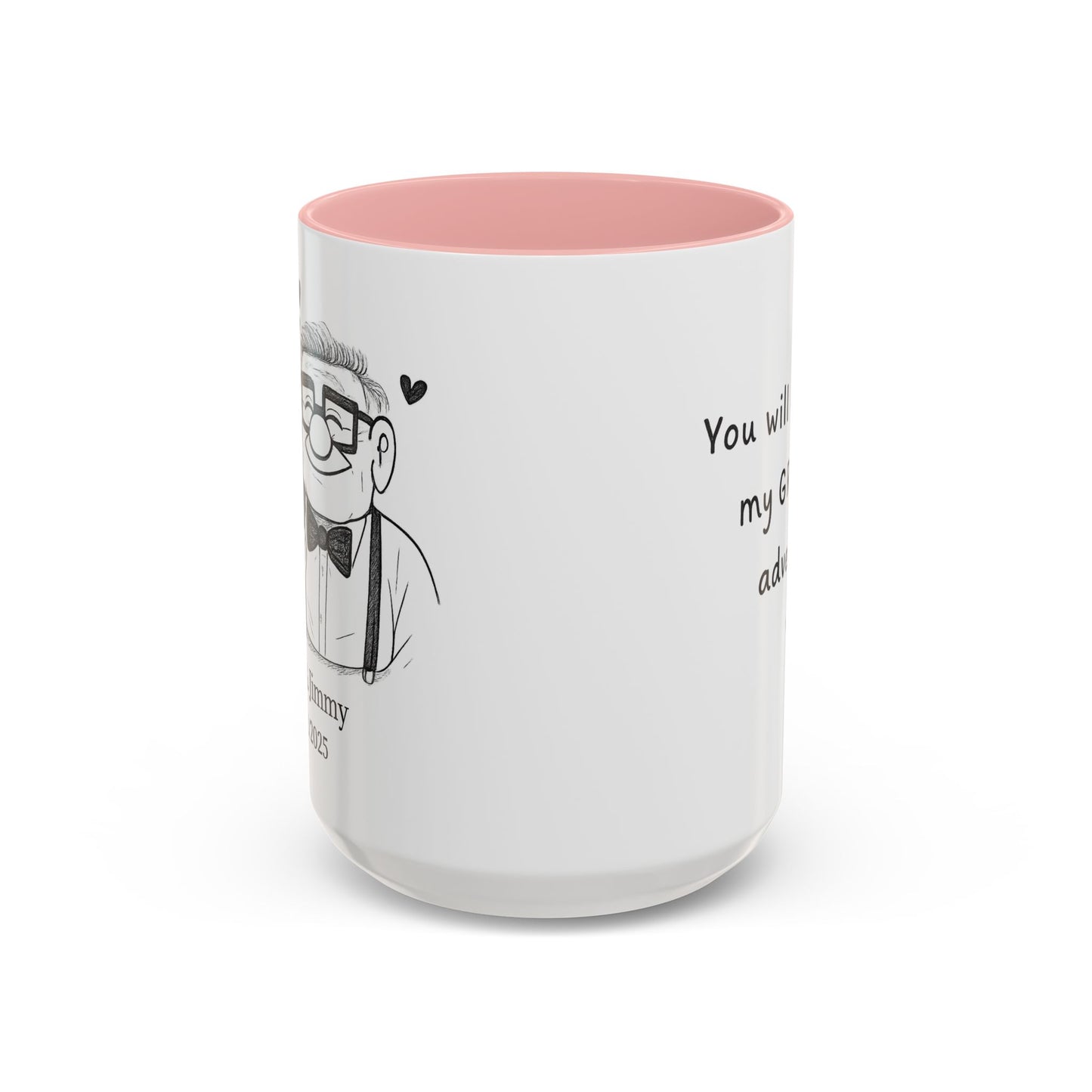 You're My Greatest Adventure Coffee Cup, Custom Line Drawing Couple Mug, Anniversary Gift For Husband Wife, Engagement Gift, Valentine's Day