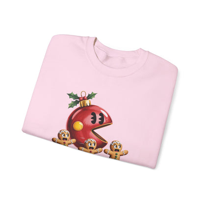 Festive Crewneck Sweatshirt, Christmas Gift, Holiday Apparel, Cozy Winter Wear, Casual Sweater, Fun Graphic Sweatshirt