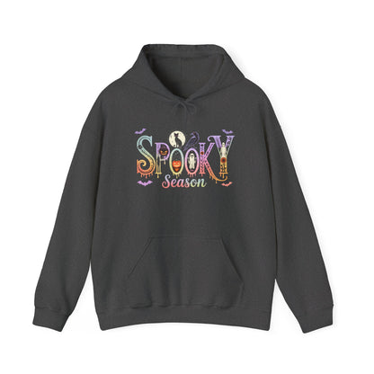 Spooky Season Hooded Sweatshirt, Halloween Hoodie, Fall Fashion, Unisex Sweatshirt Hoodie, Cozy Gift for Autumn, Trendy Casual Wear