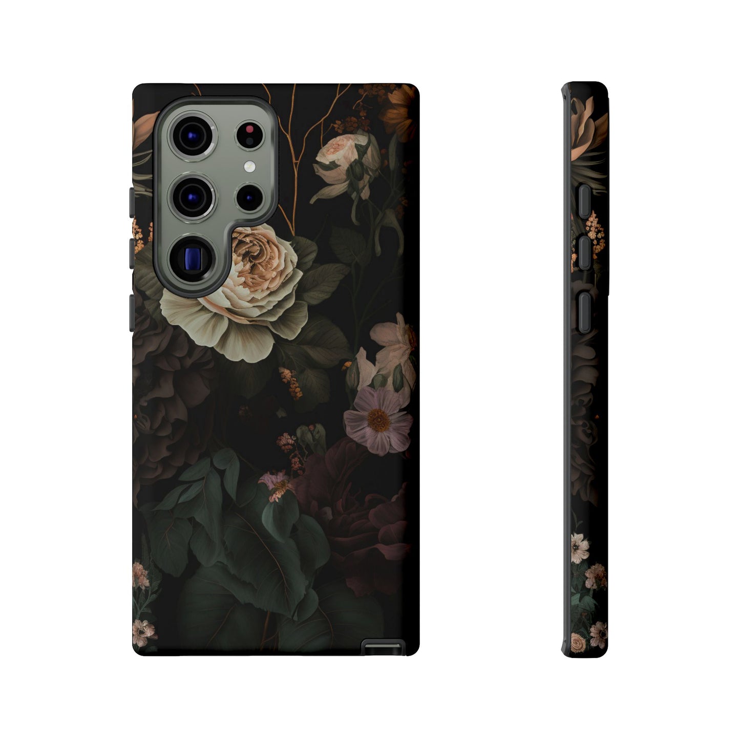 Floral Phone Case For iPhone And Samsung, Tough Cases, Flower Design, Stylish Protection, Gift for Her, Nature Lovers Accessory, Floral Gift
