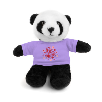 Be Mine Teddy Bear Plush, Valentine's Stuffed Animal with Shirt, Cute Plush Gift for Kids or Couples, Anniversary Love Toy