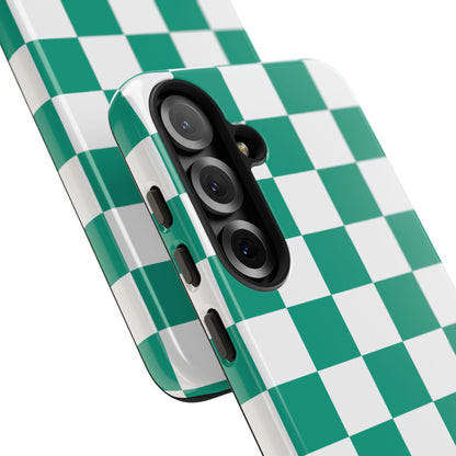 Checkerboard Phone Case | Samsung Galaxy S25, S25 Plus, S24, S24 Plus, S24 Ultra, S23 S22, S22 Plus S21 Ultra, S21 FE, S20+ Tough Cases