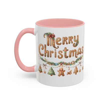 Personalized Christmas Cheer Coffee Mug, Holiday Gift, Festive Drinkware, Seasonal Decor, Cute Mug, Joyful Holiday Memento