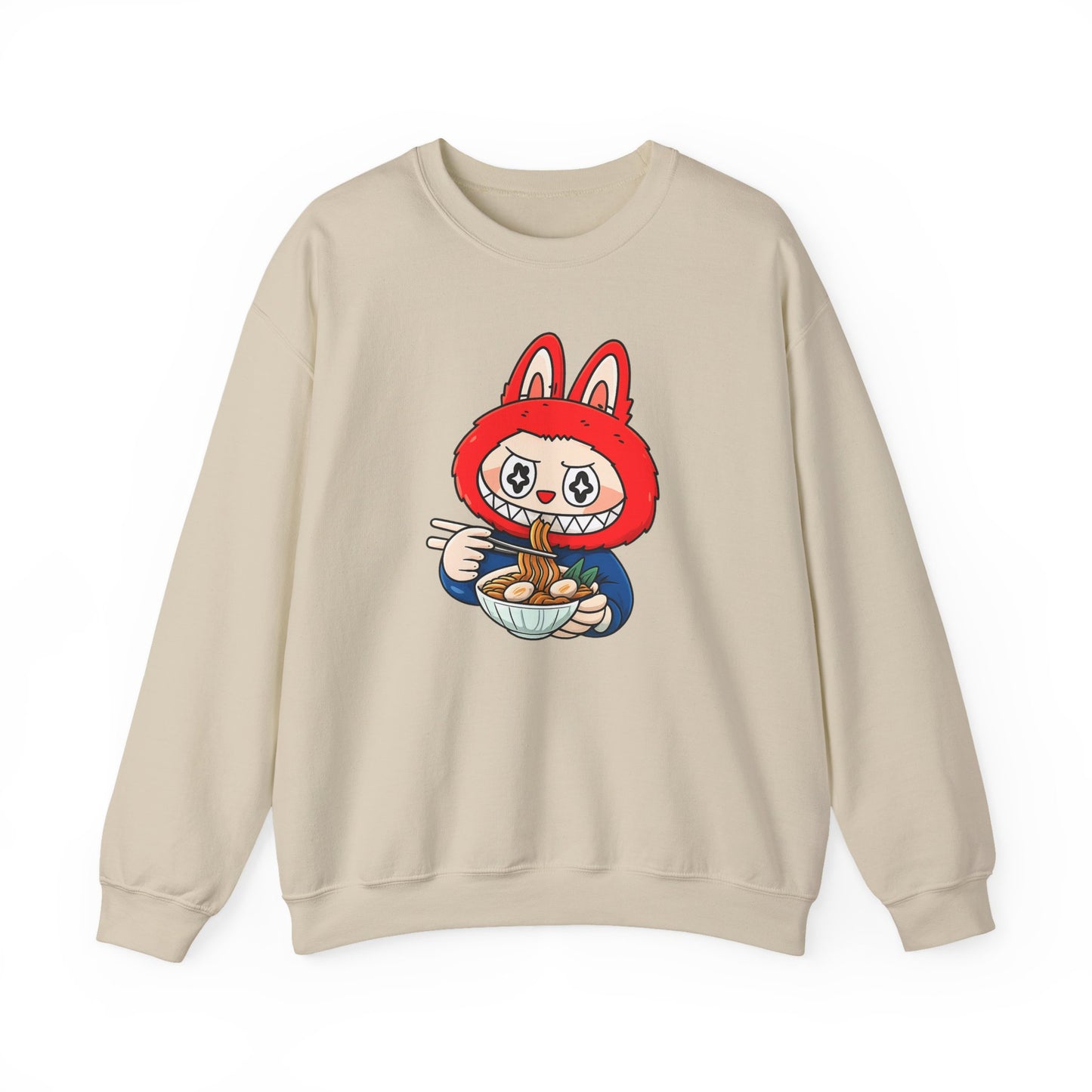 Labubu Ramen SweatShirt: Kawaii Japanese Anime Streetwear