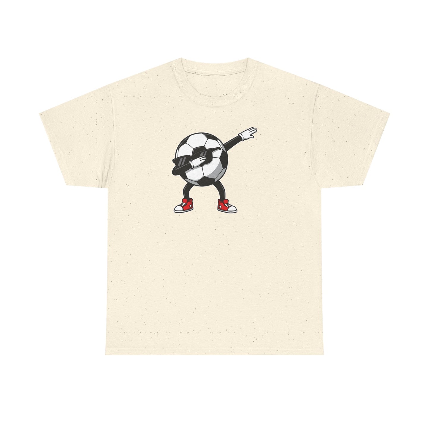 Dabbing Soccer Ball Kids T-Shirt, Funny Football Graphic Tee for Boys Girls, Playful Soccer Player Shirt, Football lover fan gift