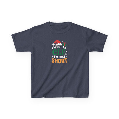Christmas Shirt, I am Not an Elf I am Just Short, Funny Holiday Tee, Christmas Shirt for Boys and Girls, Xmas Gift, Christmas Outfit