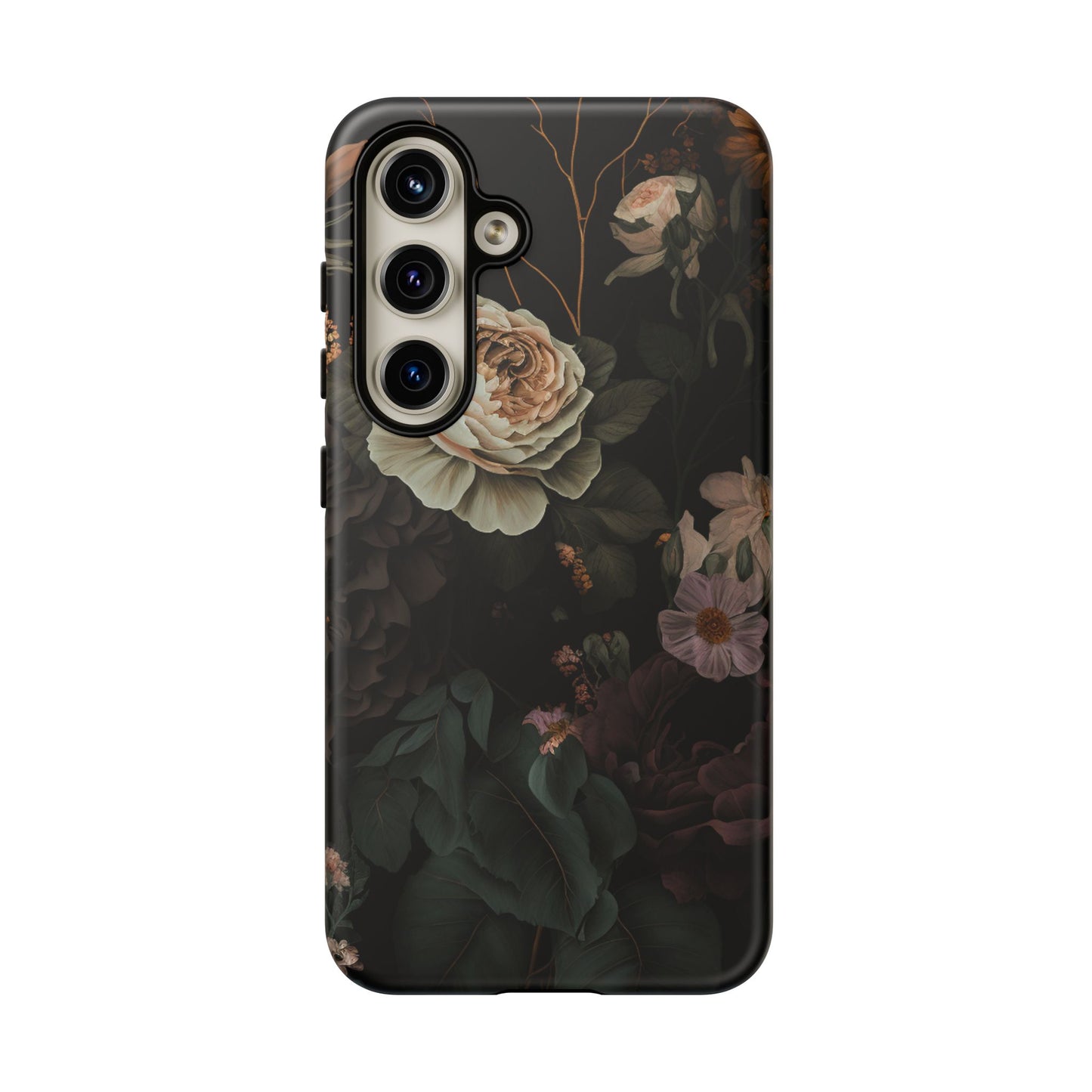 Floral Phone Case For iPhone And Samsung, Tough Cases, Flower Design, Stylish Protection, Gift for Her, Nature Lovers Accessory, Floral Gift