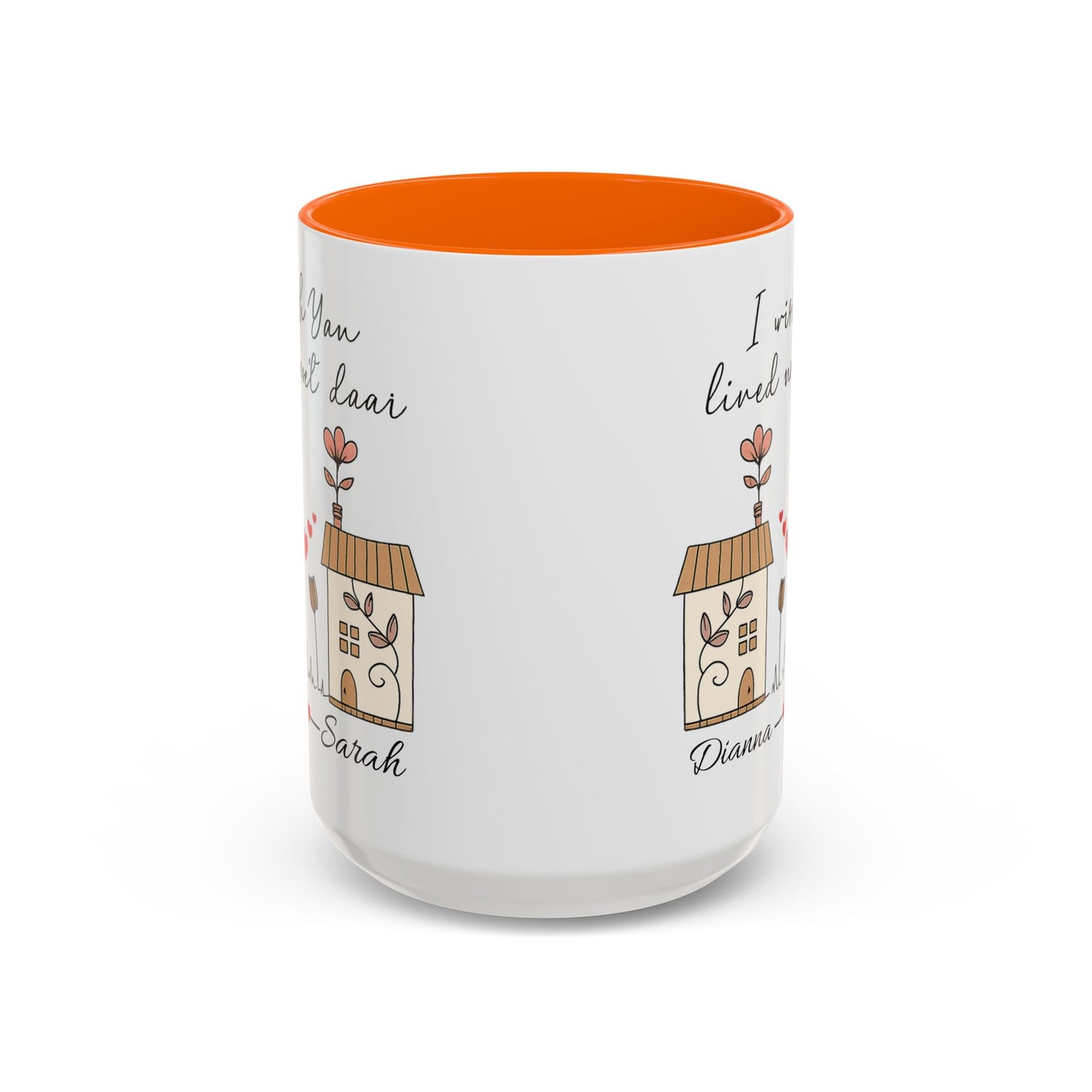 I Wish You Lived Next Door Mug, Christmas Gift for Best Friend, Long Distance Friendship Mug, Valentine's Day Gift for Her, Miss You Gift