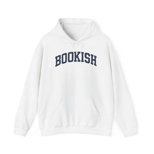 Bookish Hoodie, Book Lover Hoodie, Bookworm Pullover, Reading Hoodie, Librarian Gift, Cozy Bookish Sweater, Collegiate Book Nerd Hoodie