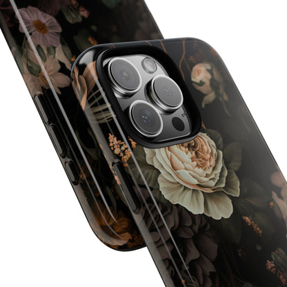 Floral Phone Case For iPhone And Samsung, Tough Cases, Flower Design, Stylish Protection, Gift for Her, Nature Lovers Accessory, Floral Gift