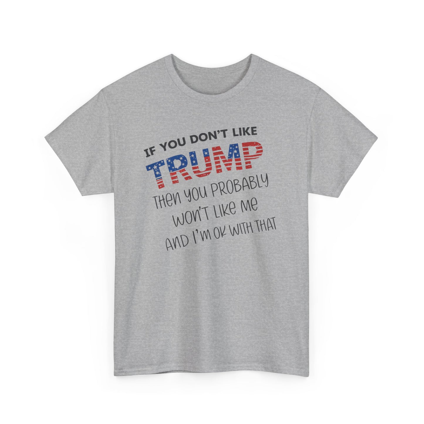 If You Don't Like Trump Then You Probably Won't Like Me T-Shirt, MAGA Men's, 2025 Trump Shirt, Republican T Shirt, Voting Shirt, MAGA Ladies