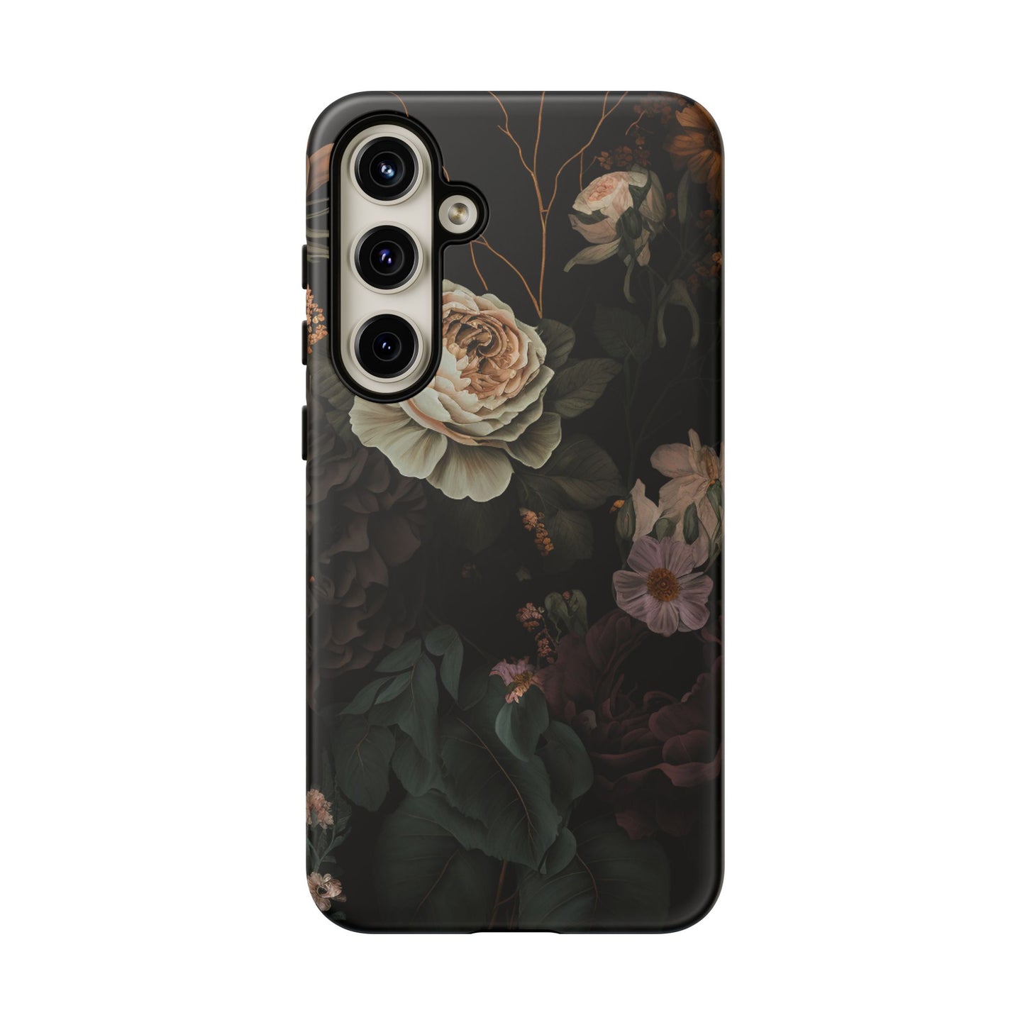 Floral Phone Case For iPhone And Samsung, Tough Cases, Flower Design, Stylish Protection, Gift for Her, Nature Lovers Accessory, Floral Gift
