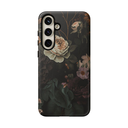 Floral Phone Case For iPhone And Samsung, Tough Cases, Flower Design, Stylish Protection, Gift for Her, Nature Lovers Accessory, Floral Gift