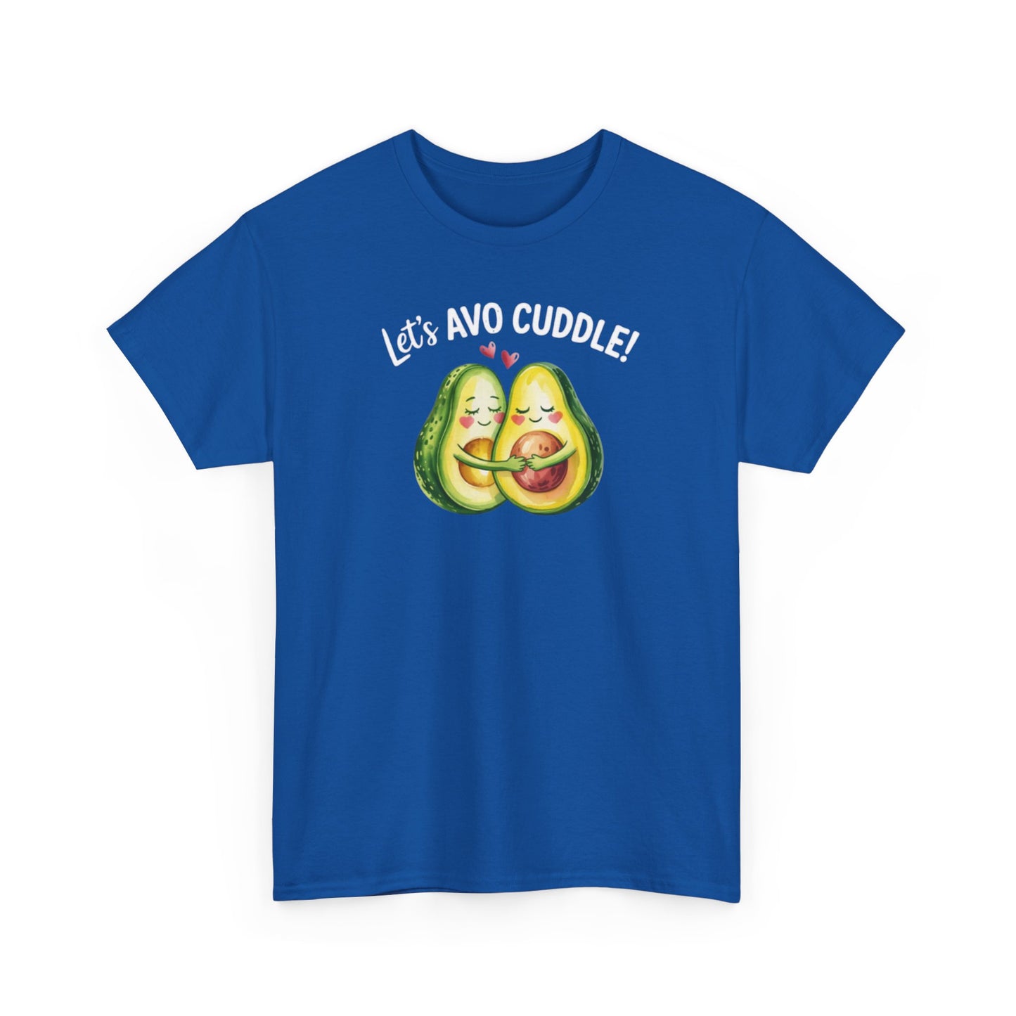 Let's Avo Cuddle Avocado Shirt | Cute Pun Food Lover Tee | Couples Matching Shirt | Anniversary Gift for Him Her | Funny Avocado Tee