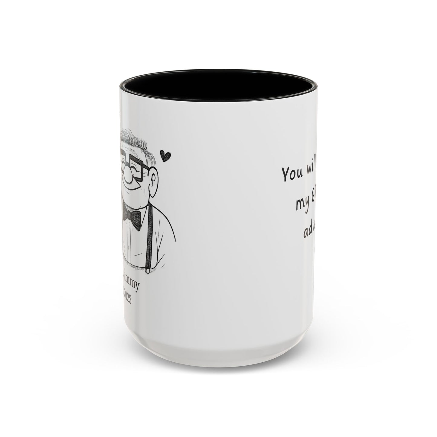 You're My Greatest Adventure Coffee Cup, Custom Line Drawing Couple Mug, Anniversary Gift For Husband Wife, Engagement Gift, Valentine's Day