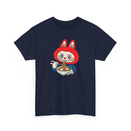 Labubu Ramen T-Shirt: Kawaii Japanese Anime Streetwear
