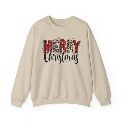 Merry Christmas Crewneck Sweatshirt - Cozy Holiday Apparel, Unisex Winter Wear, Perfect Gift for Christmas Celebrations, Festive Style