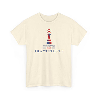 Soccer Trophy Tee | USA 2026 Soccer Shirt, Patriotic Matchday T-Shirt, Gift for Football Lovers, North America Football Tournament Shirt