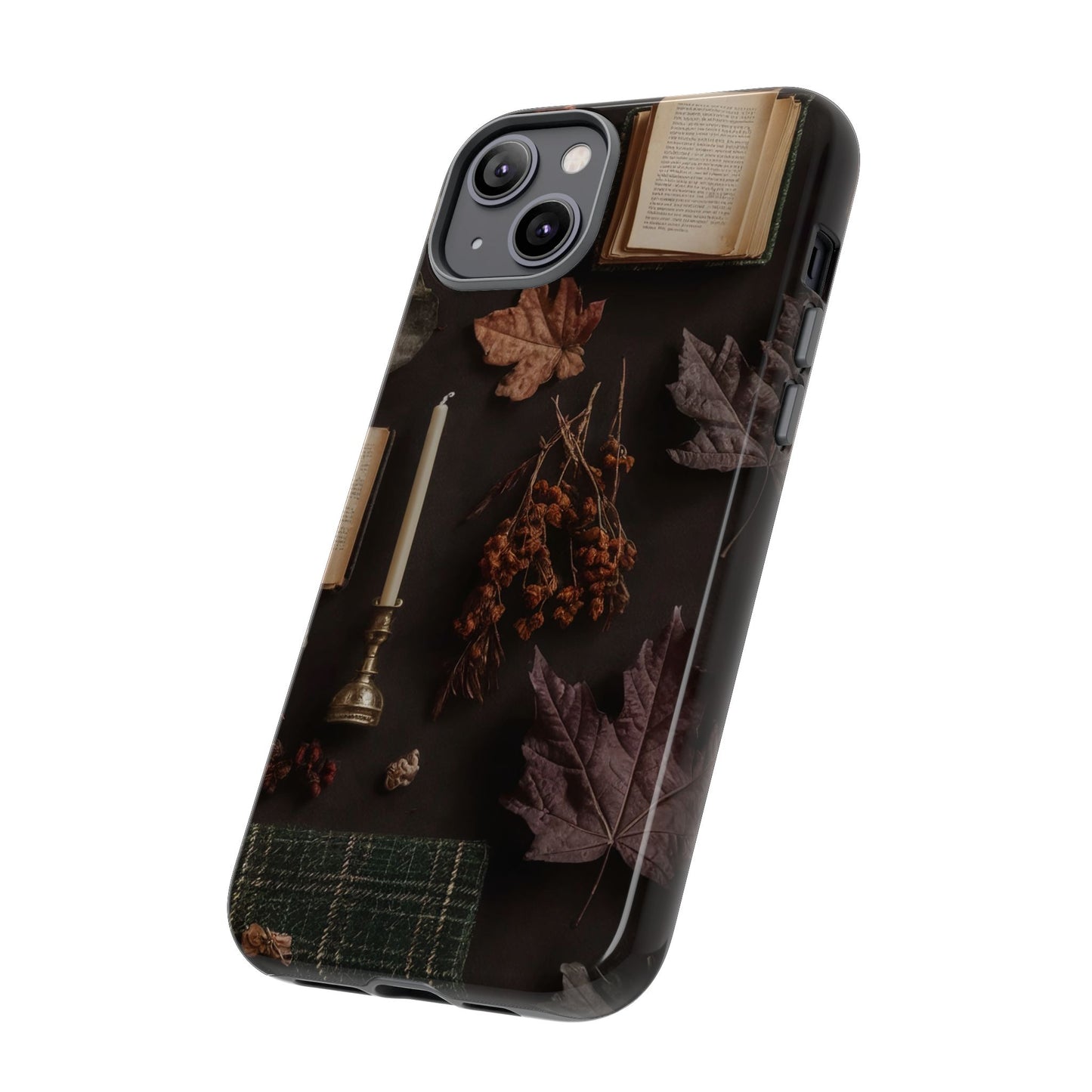 Floral Nature Phone Case, Tough Phone Case for Fall Decor, Phone Case for iPhone and Samsung, Stylish Protective Cover for iPhone