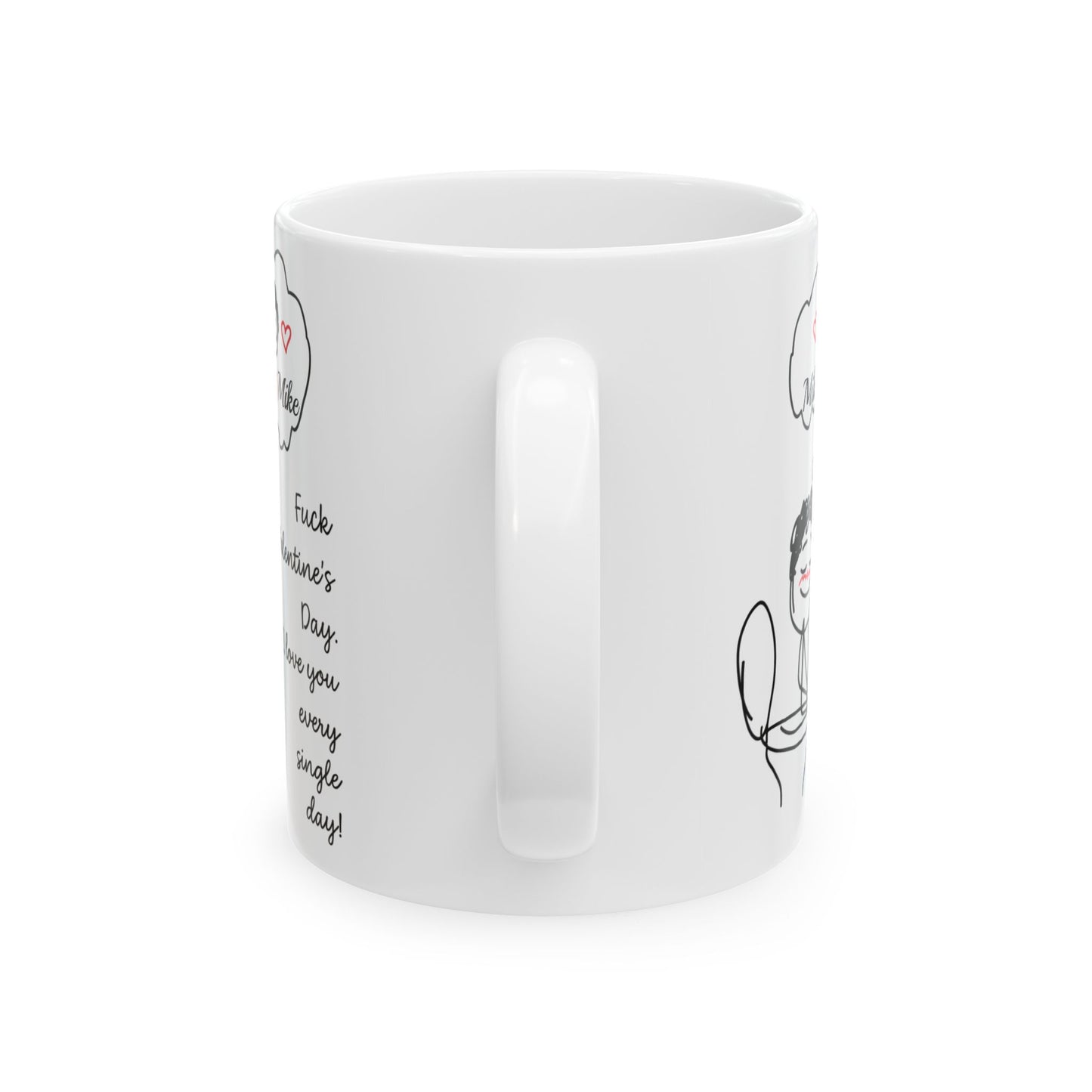 Personalized Funny Couple Mug , Name Love Cups, I Love You Every Day Gift, Valentines Day Gift for Her, Mugs For Couple, Anniversary Gift