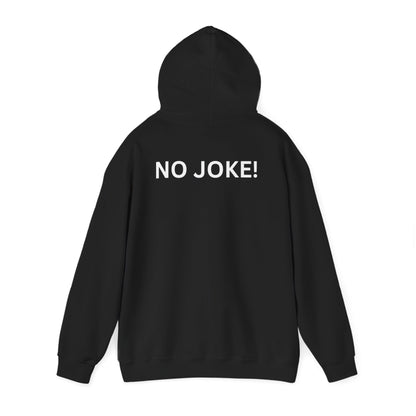 This shirt is 100 Thousand Hoodie | No Joke on Back Text Sweatshirt Hoodie