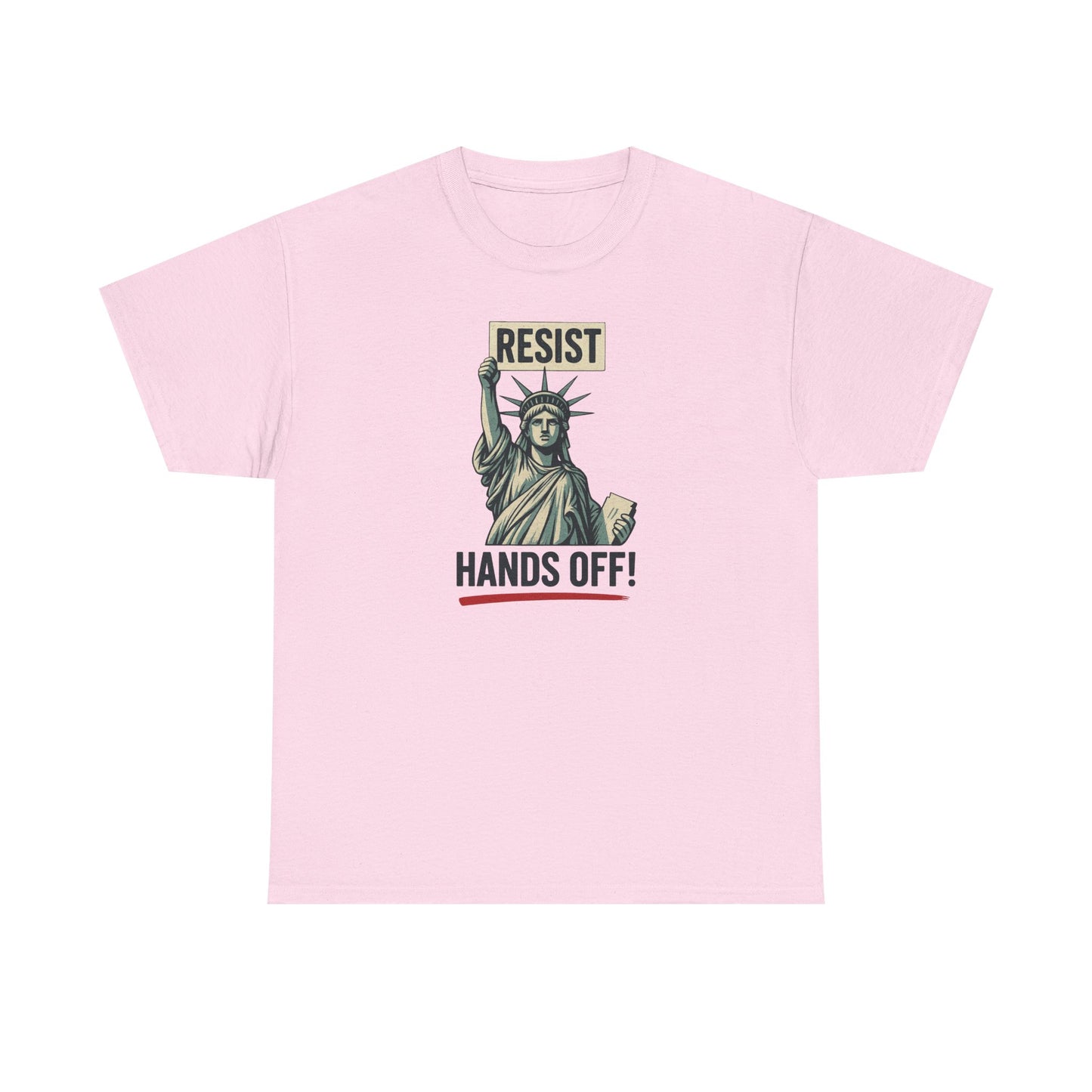 Statue of Liberty Resist Hands Off Tee | Political Protest Shirt | Resist Hands Off Shirt | Womens Rights Protest Shirt
