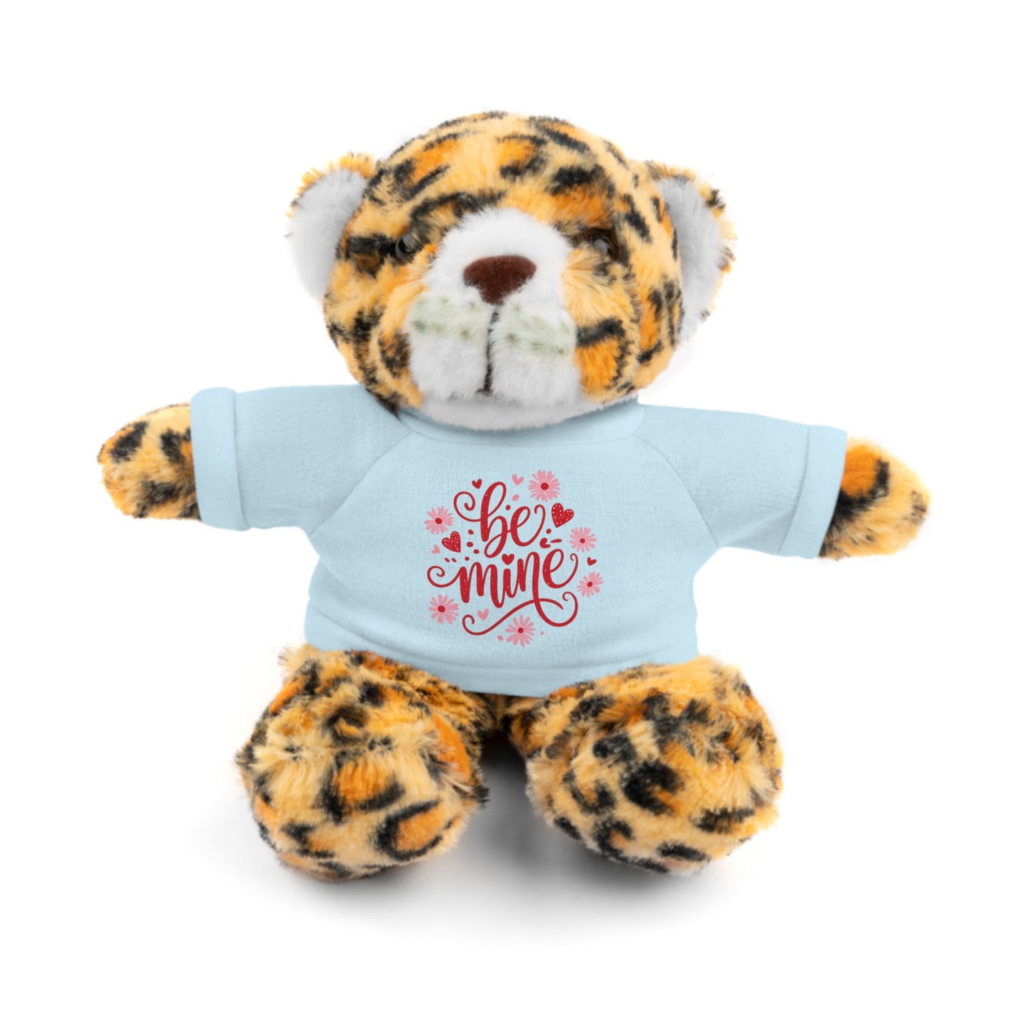 Be Mine Teddy Bear Plush, Valentine's Stuffed Animal with Shirt, Cute Plush Gift for Kids or Couples, Anniversary Love Toy