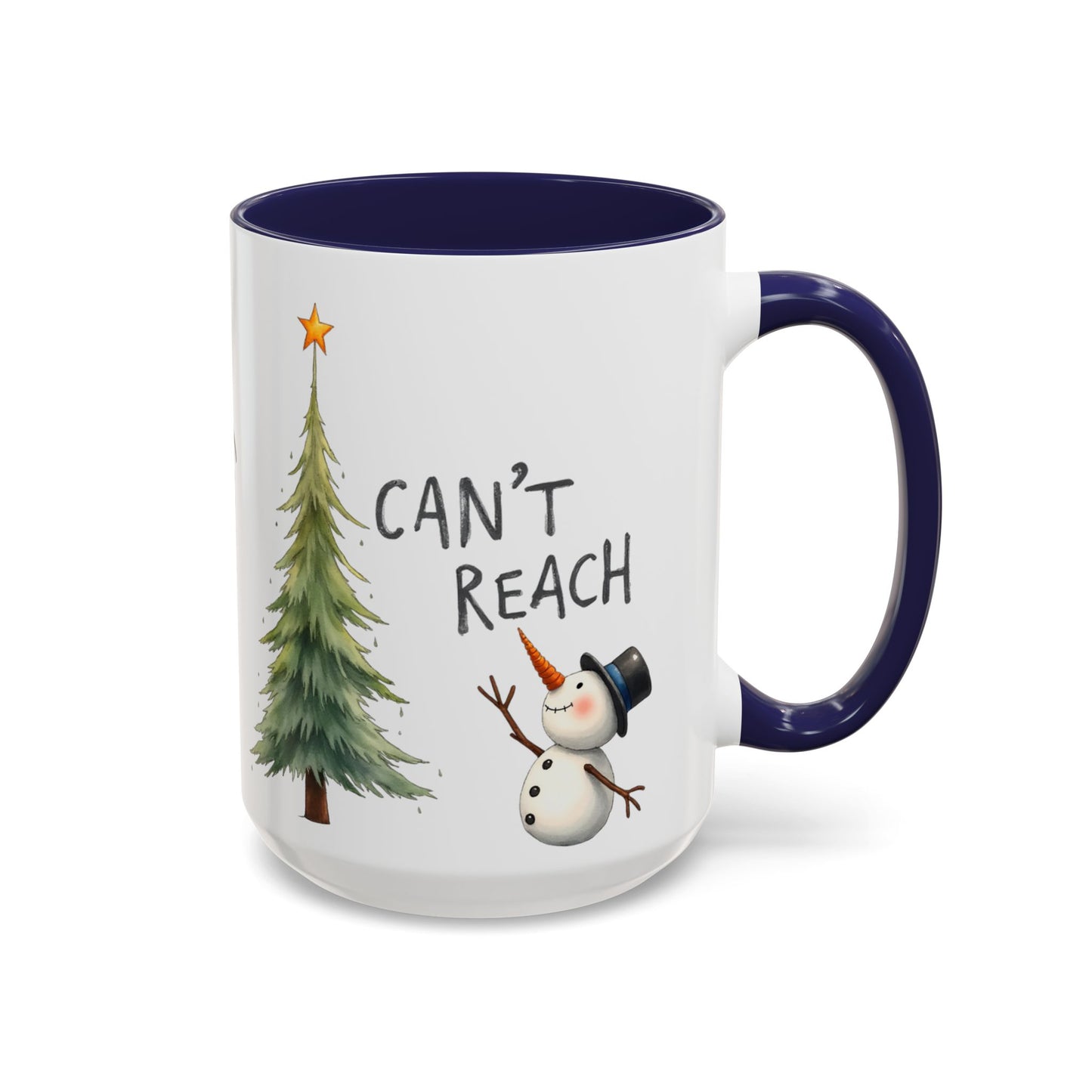 Personalized Holiday Coffee Mug, Cute Snowman Design, Winter Drinkware, Festive Gift, Custom Name Mug, Christmas Day Gift
