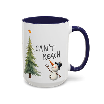 Personalized Holiday Coffee Mug, Cute Snowman Design, Winter Drinkware, Festive Gift, Custom Name Mug, Christmas Day Gift