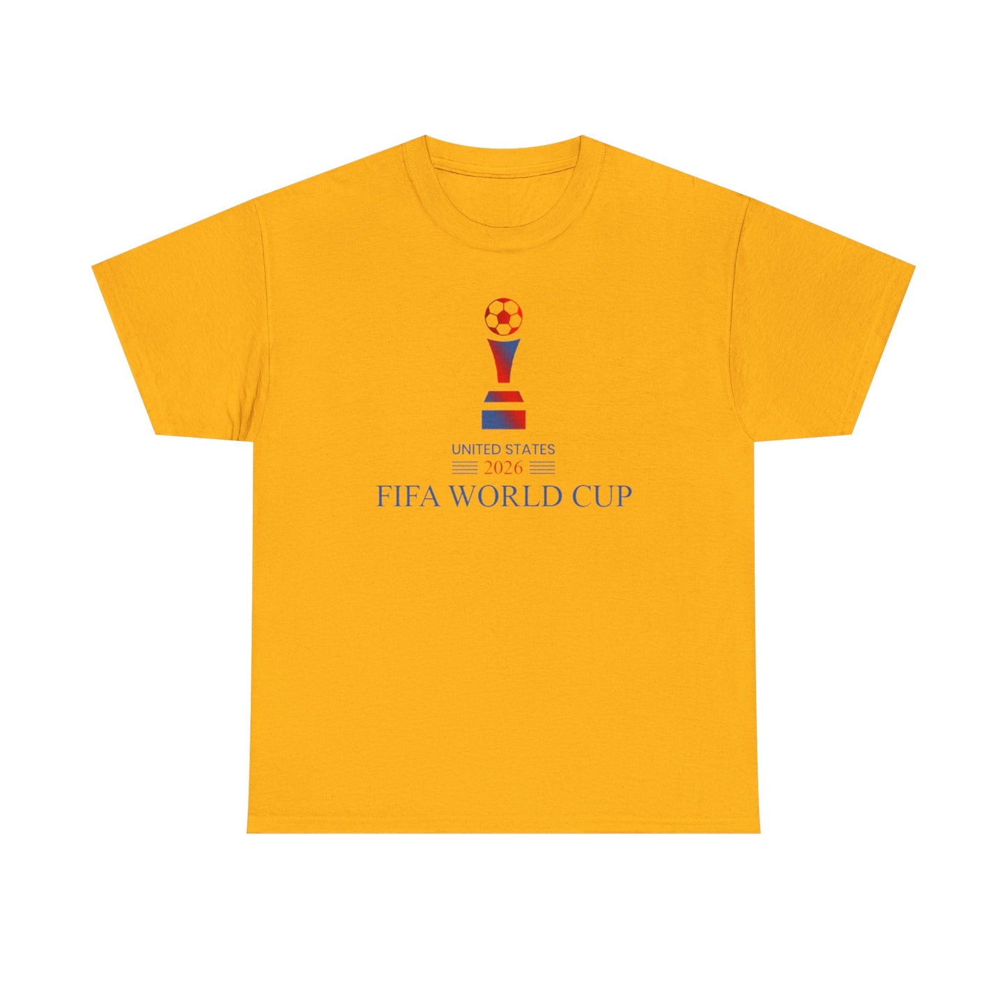 Soccer Trophy Tee | USA 2026 Soccer Shirt, Patriotic Matchday T-Shirt, Gift for Football Lovers, North America Football Tournament Shirt