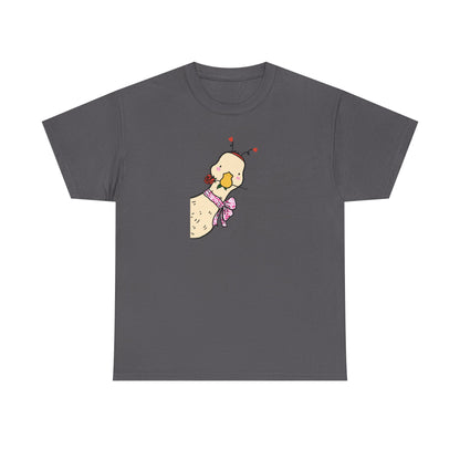 Cute Duck Shirt Kawaii Ducky Tee | Bow Duck T-Shirt | Cute Animal Top | Aesthetic Graphic Tee | Gift for Women Girls Teens