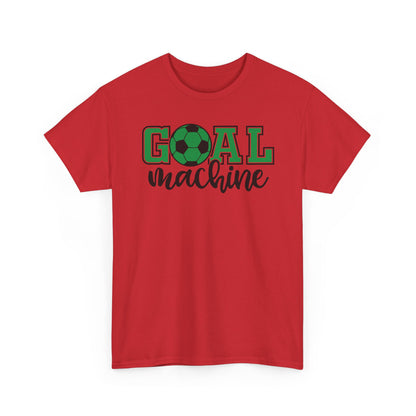 Goal Machine Soccer T-Shirt, Green Football Graphic Tee, Youth & Adult Soccer Shirt, Fun Sports Team Shirt, FIFA World CUP 2026