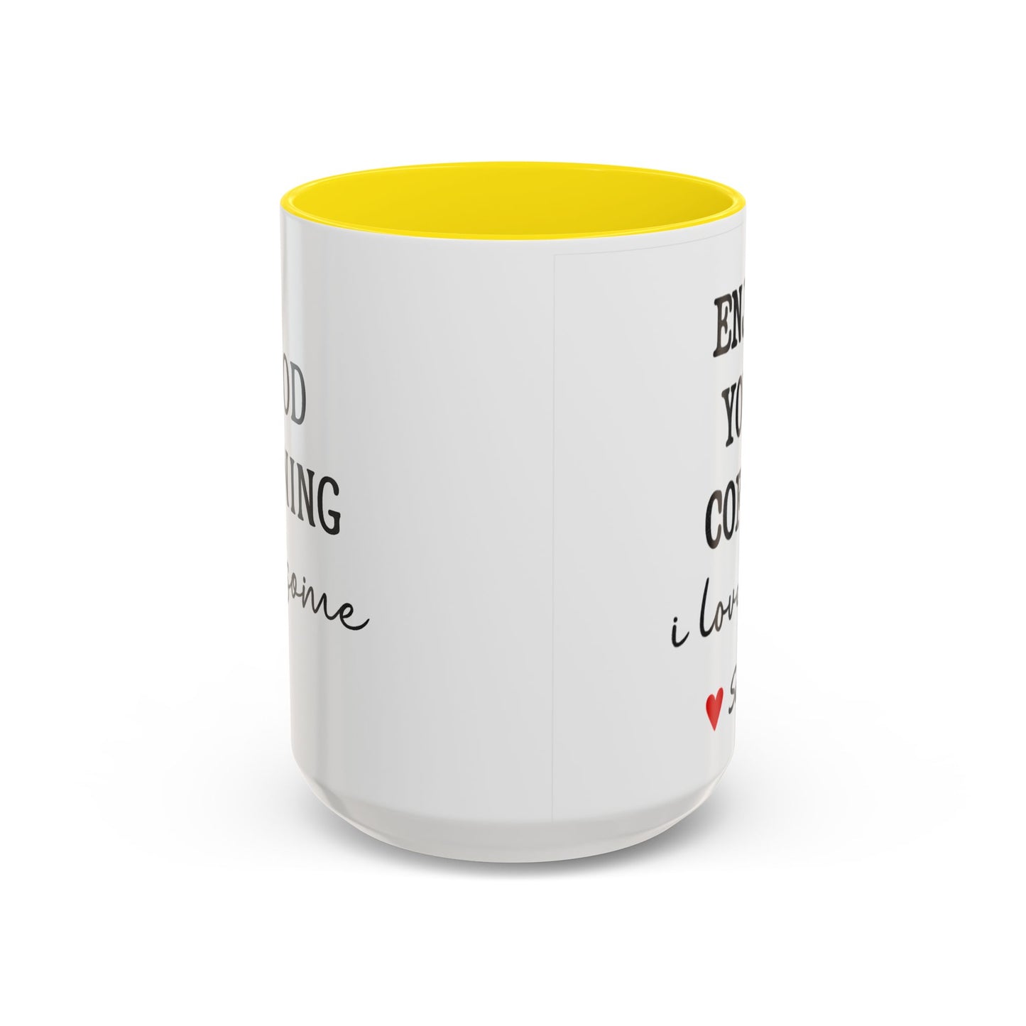 Enjoy Your Coffee Handsome Good Morning Mug, Boyfriend Valentines Day Gift For Him Funny Husband Gift Personalized Cup Gift