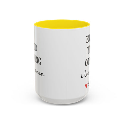 Enjoy Your Coffee Handsome Good Morning Mug, Boyfriend Valentines Day Gift For Him Funny Husband Gift Personalized Cup Gift