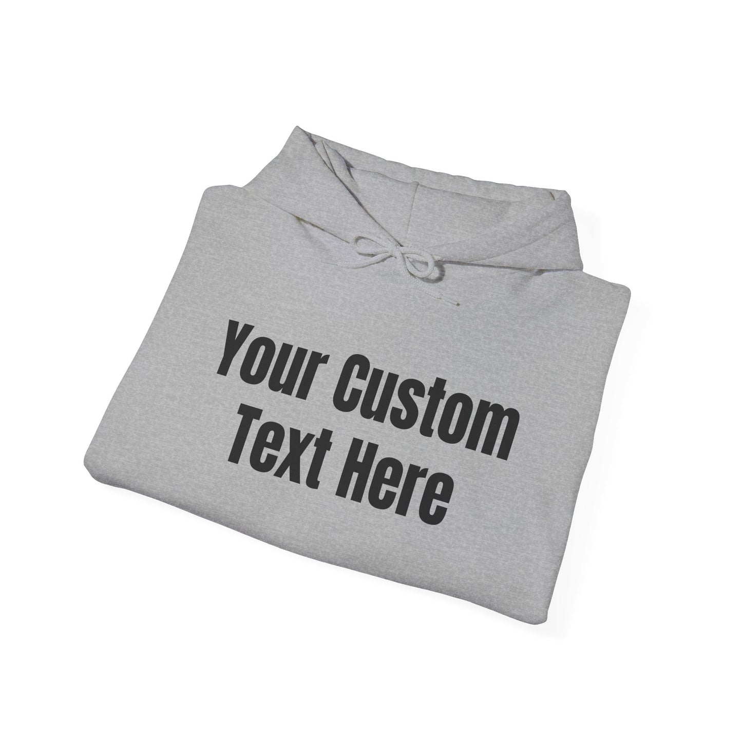 Customizable Hooded Sweatshirt, Personalized Gift, Cozy Hoodie, Custom Text Apparel, Fall Fashion Essential, Perfect for Birthdays