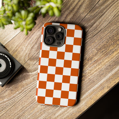 Checkered Phone Case, Trendy Phone Cover, iPhone 17 Pro, 17, 17 Air, 16, 15, 14, 13, 12, 11, X, XR, XS MAX