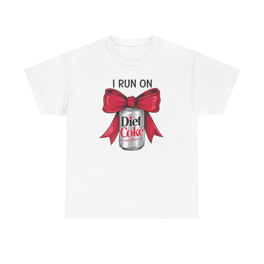 Diet Coke T-Shirt, Funny Soda Lover Graphic Tee, Rhinestone Style Diet Coke Shirt, Casual Unisex Tee Gift for Her