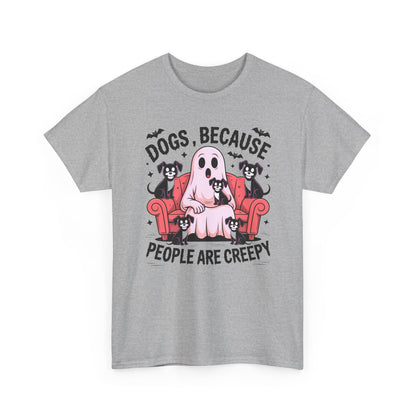Funny Dog Lover Tee, Halloween Tshirt Gift, Heavy Cotton Tee, Cute Pet Owner Gift, Animal Lover T-Shirt, Gift for Dog Parents