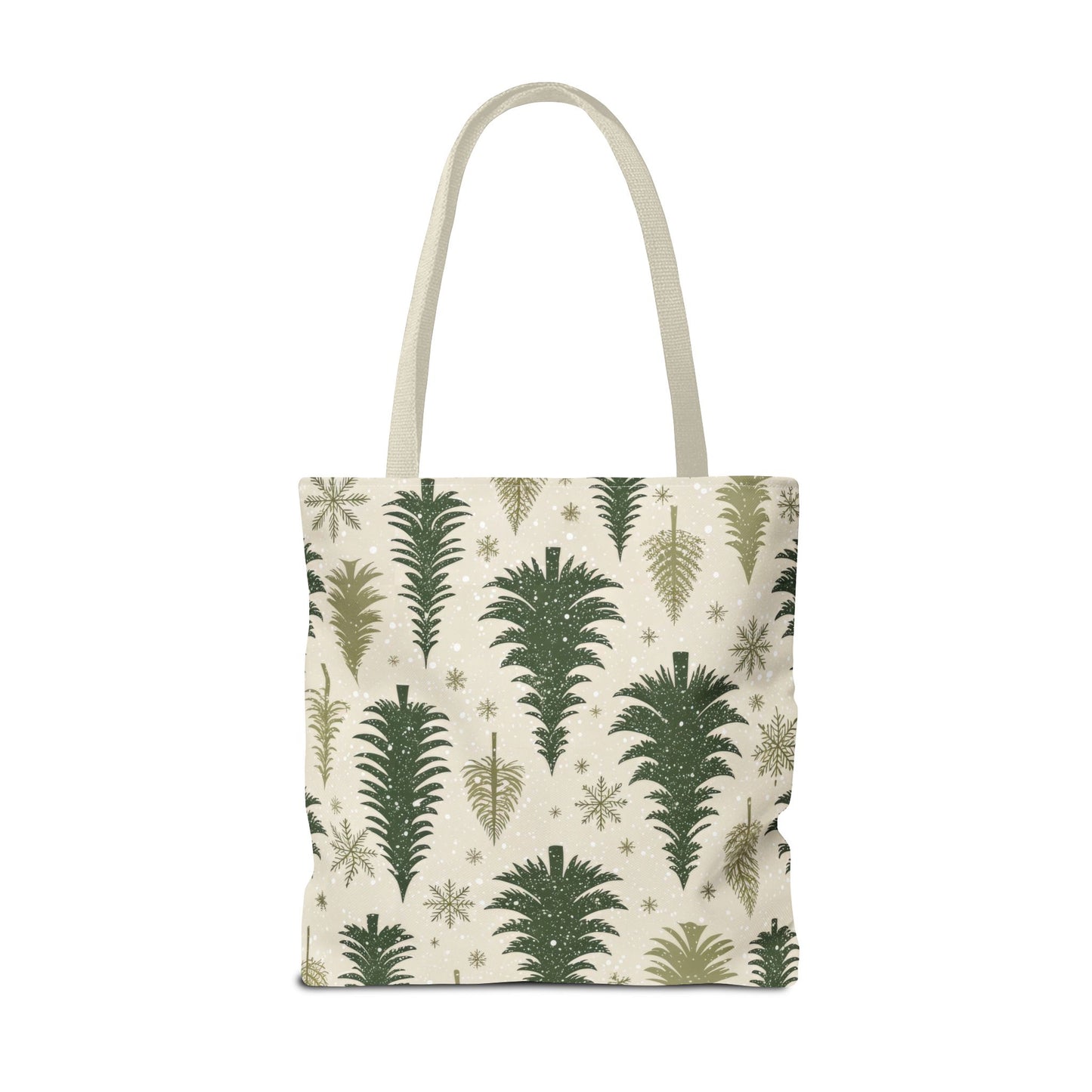 Holiday Pine Tree Tote Bag, Tote Bag, Christmas Tote Bag, Perfect Christmas Gift, Festive Green Design, Seasonal Accessories
