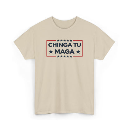 Chinga Tu MAGA T-Shirt, Anti-Trump Protest Tee, Patriotic Political Shirt, Funny Liberal Gift, No Trump Graphic T-Shirt