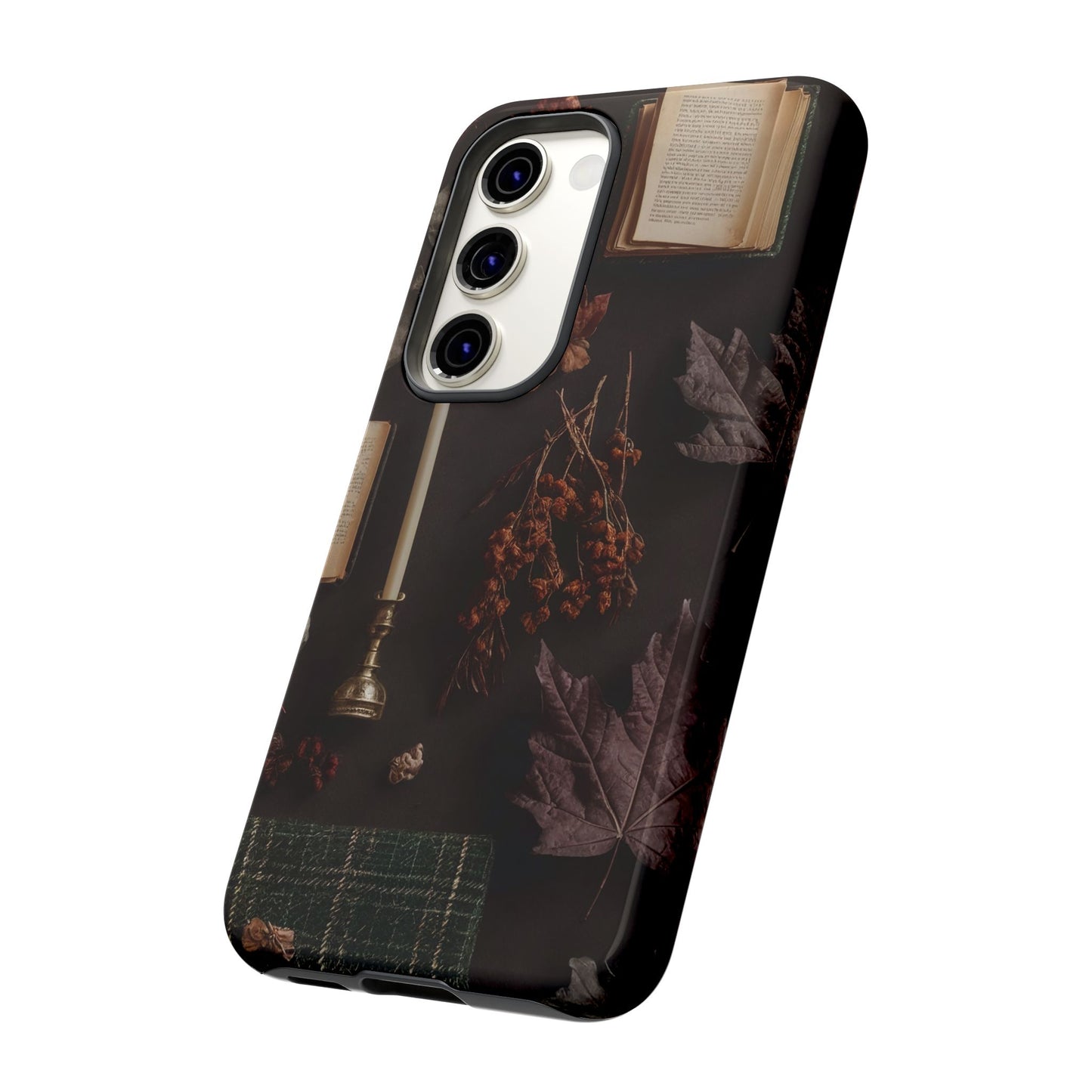 Floral Nature Phone Case, Tough Phone Case for Fall Decor, Phone Case for iPhone and Samsung, Stylish Protective Cover for iPhone