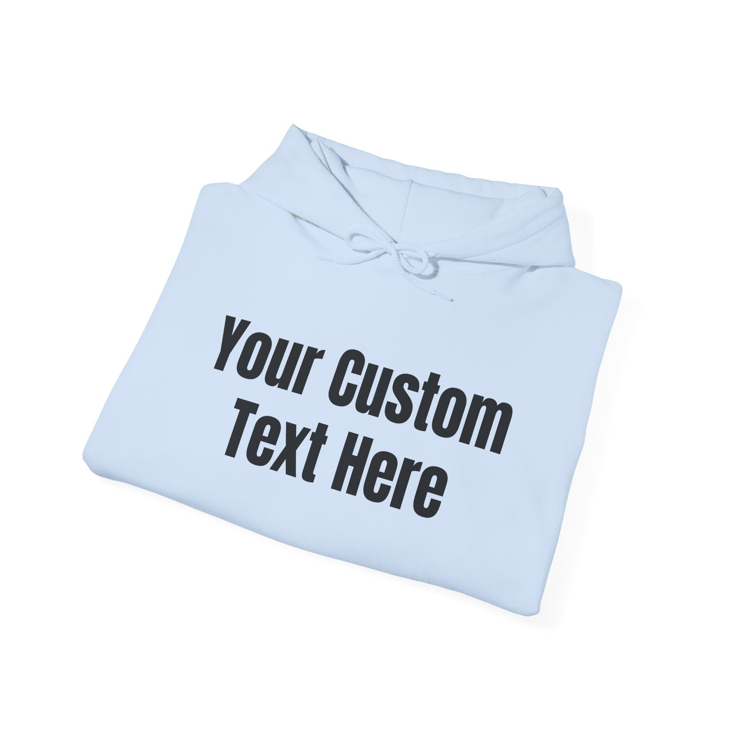 Customizable Hooded Sweatshirt, Personalized Gift, Cozy Hoodie, Custom Text Apparel, Fall Fashion Essential, Perfect for Birthdays