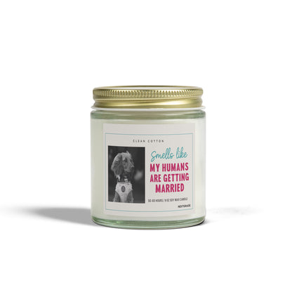 Wedding Scented Candle, Perfect for Engagements, Bridal Showers, Home Decor, Pet Lovers, Unique Gift Idea