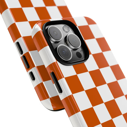 Checkered Phone Case, Trendy Phone Cover, iPhone 17 Pro, 17, 17 Air, 16, 15, 14, 13, 12, 11, X, XR, XS MAX